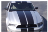 2013-14 Mustang - Tapered Lemans Racing Stripes - Glass Roof - High Wing